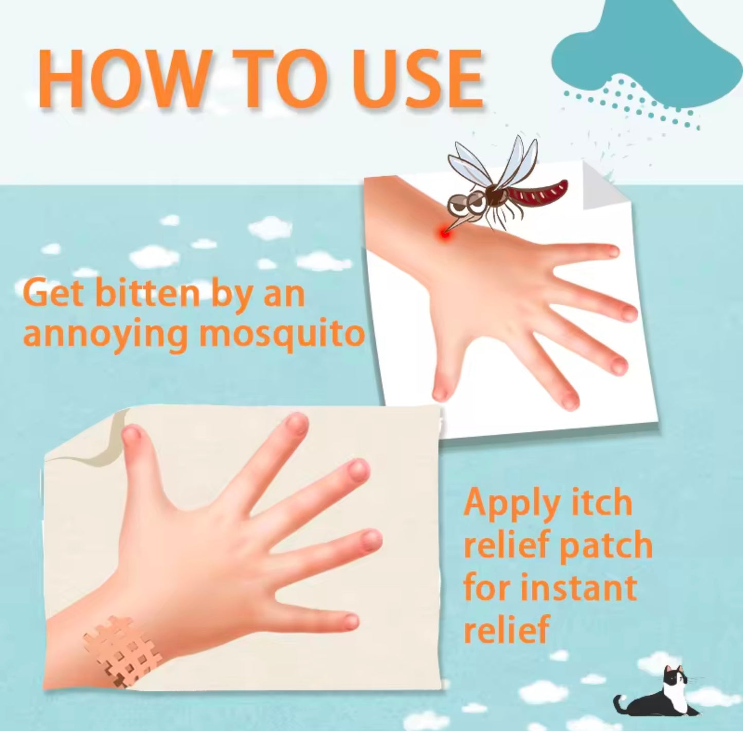 ITCH RELIEF PATCHES - CHEMICAL FREE
