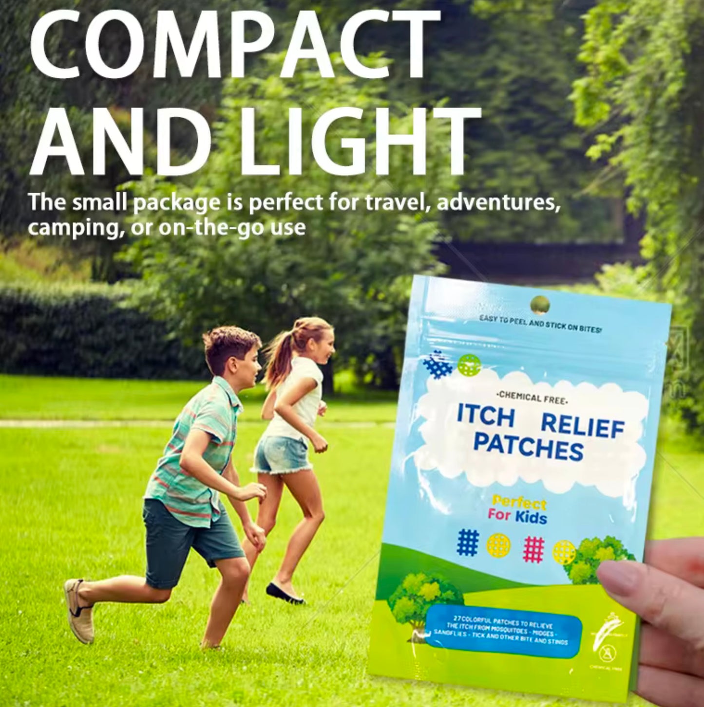 ITCH RELIEF PATCHES - CHEMICAL FREE