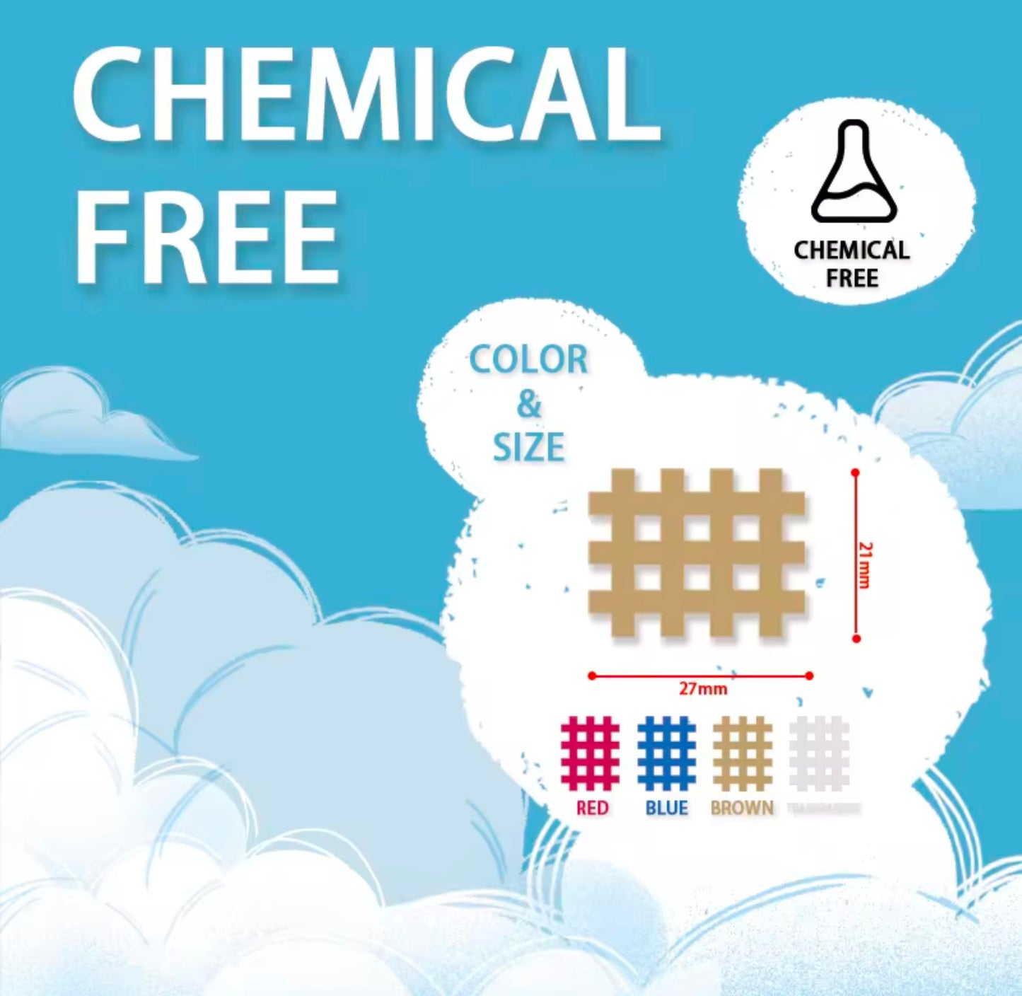 ITCH RELIEF PATCHES - CHEMICAL FREE
