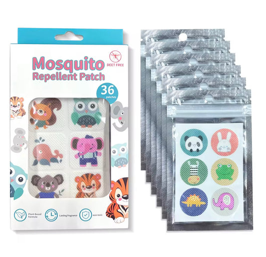 CHILDRENS MOSQUITO REPELLENT PATCHES